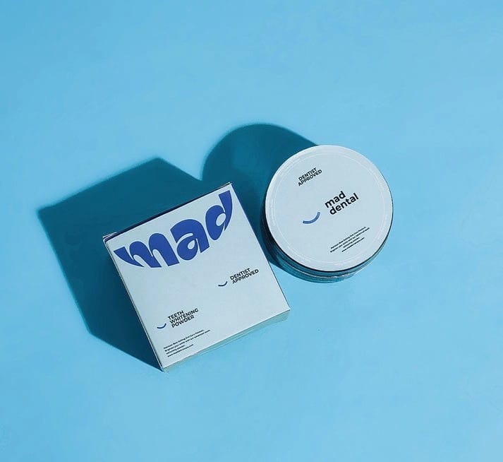 Mad Dental TEETH WIGHTNING POWDER ( Dentist Approved )