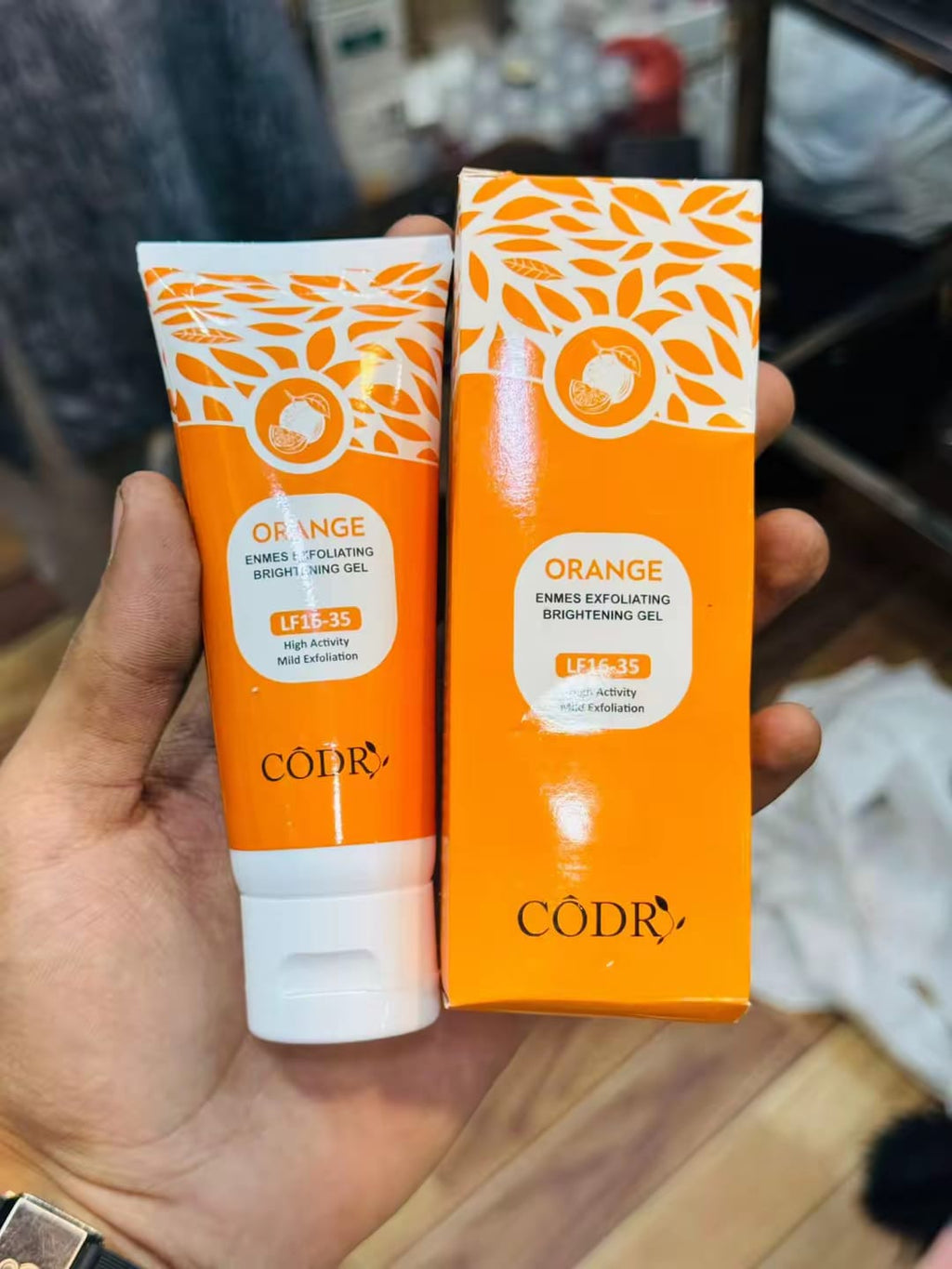 Orange ENMES EXFOLIATING BRIGHTENING GEL (High activity mild exfoliation)