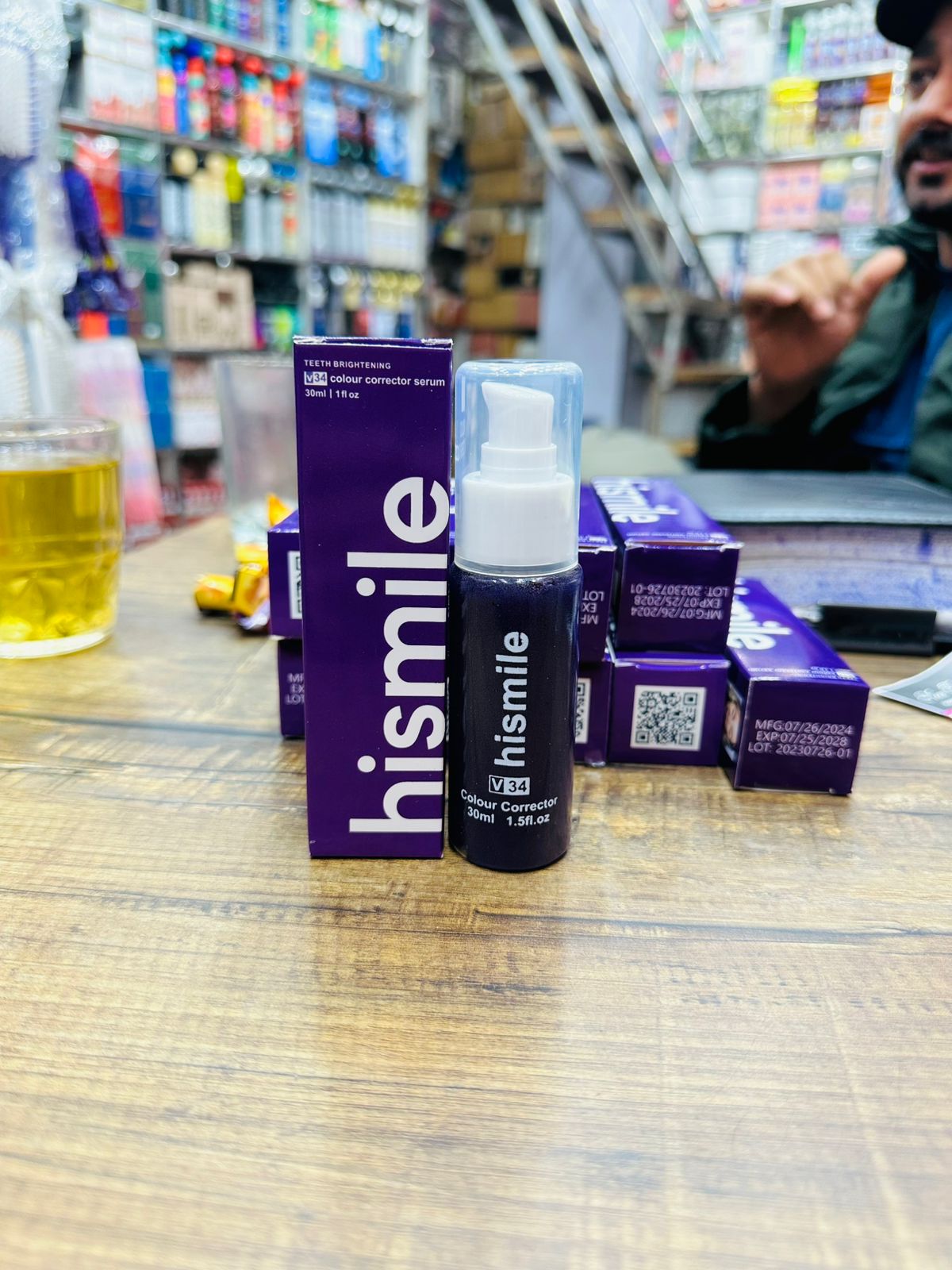 Hismile Teeth wightning Gel ( Colour Corrector Serum v34)