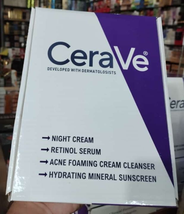 Cera Ve Kit 4 in 1 (DEVELOPED WITH DERMATOLOSISTS)