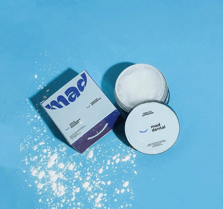 Mad Dental TEETH WIGHTNING POWDER ( Dentist Approved )