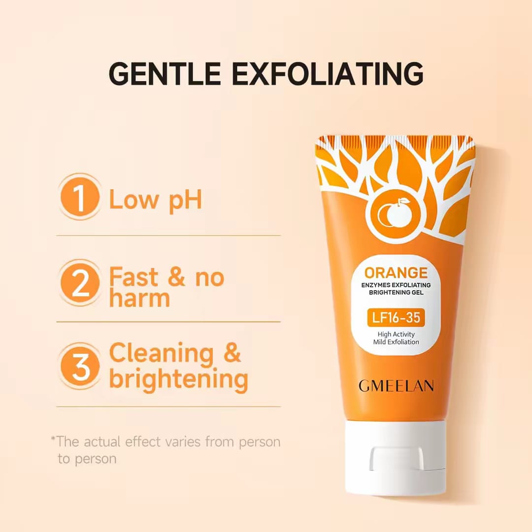 Orange ENMES EXFOLIATING BRIGHTENING GEL (High activity mild exfoliation)