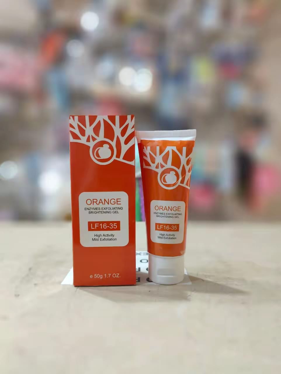 Orange ENMES EXFOLIATING BRIGHTENING GEL (High activity mild exfoliation)
